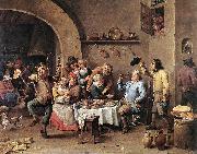 TENIERS, David the Younger Twelfth-night (The King Drinks) ar oil painting reproduction